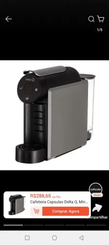 Cafeteira Delta Q