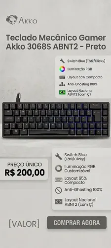 Teclado Gamer Akko