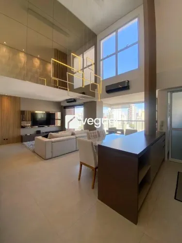 Apartamento mobiliado de 84m² com 1 quarto, sendo uma 1 suíte para alugar no bairro Cambuí