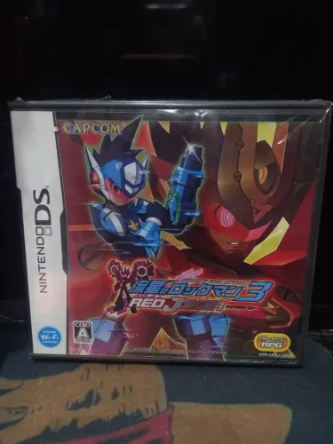JOGO MEGAMAN STAR FORCE 3 JP NINTENDO DS ORIGINAL COMPLETO