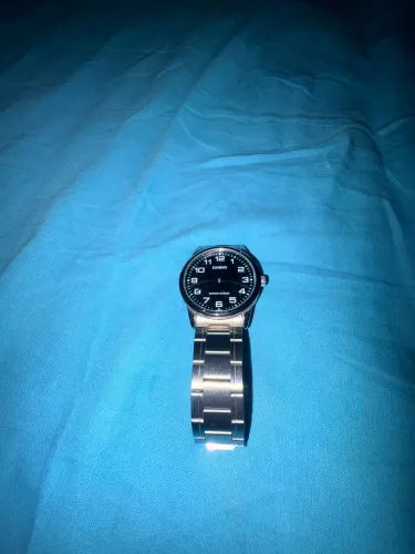 Relógio Casio prata na caixa