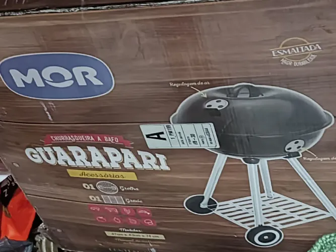 Churrasqueira no bafo- Nunca foi usada