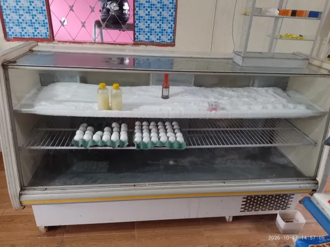 Vendo Balcão de freezer vidro tôp 700 reais