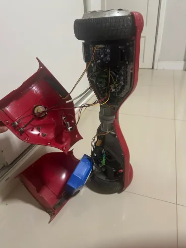 Hoverboard para retirada de peças
