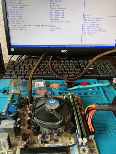 Placa Mãe H61+ Core i5 2310 C/Espelho