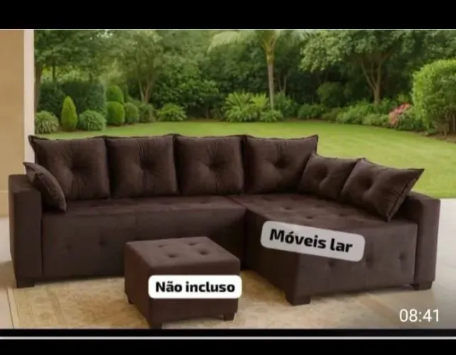 Sofá Itália RS 1.190, 2,20x140 RS 1.390 contato (98) *)
