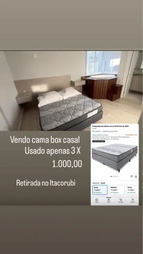 Cama box  casal 