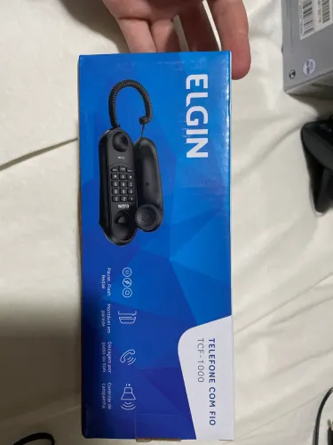 Telefone C/fio Elgin Gondola C/ Tcf-1000 Preto