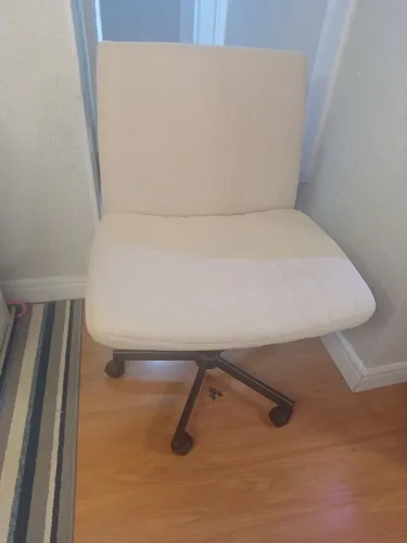 Cadeira giratória assento largo