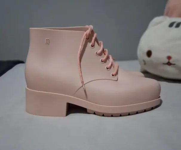 Bota Melissa Stellar Rosa Nude