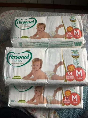 Fralda Personal Premium M - 34unidades