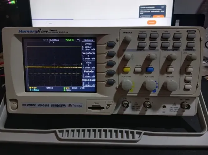 ociloscópio minipa 60 MHz em ótimo estado