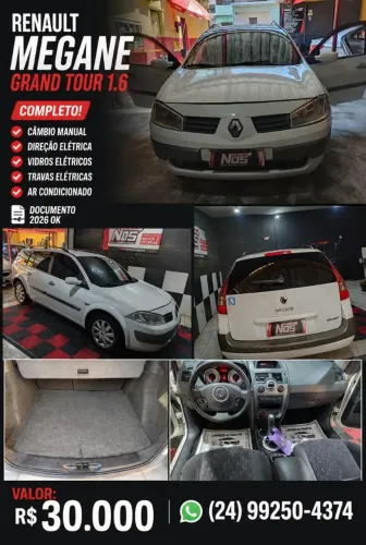 Renault Megane Grand Tour Dynam. Hi-flex 1.6 16V 2013