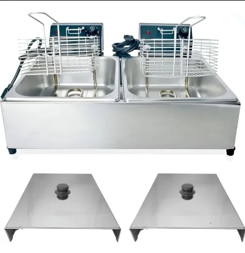 Fritadeira Elétrica com 2 cubas