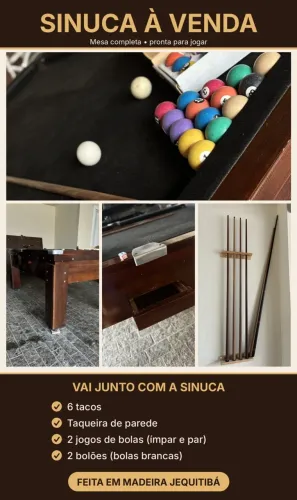 Mesa de sinuca 