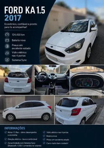 Ford KA 1.5 16V Flex 5P 2017