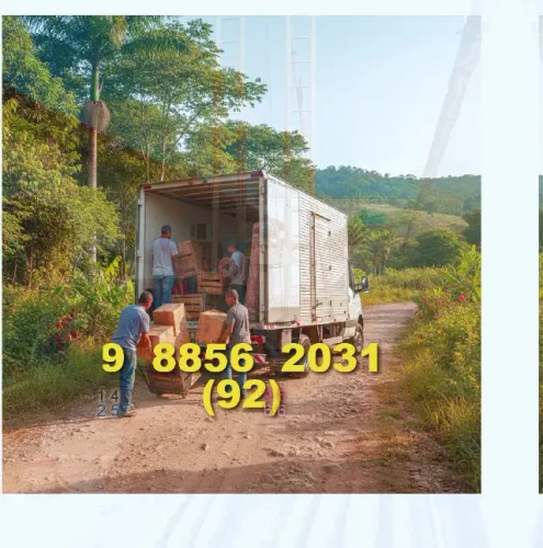 Frete Bau: atendimento em Santa Etelvina, Flores, Centro e mais! Solicite já!