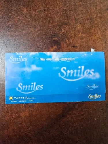 Carta Smiles Varig anos 90