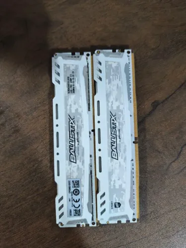 Memorias 16gb Crucial Ballistix 2400mhz ddr4 2x8gb