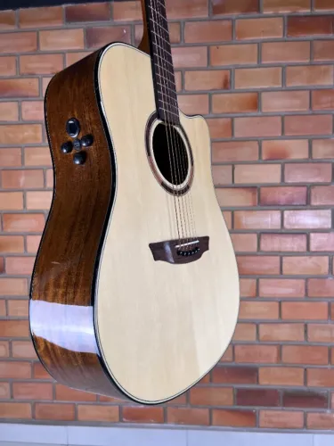 VIOLÃO STRINBERG DIAMOND DD1C N FOLK