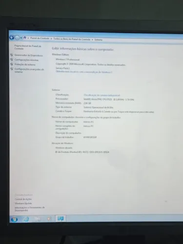 vendo torre de computador usada com processador intel atom