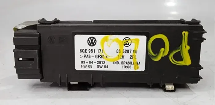 Sensor Ultra Sônico Alarme Polo 2007 - 2015 / 6qe951171