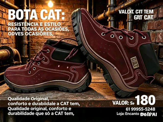 Botinas CAT 