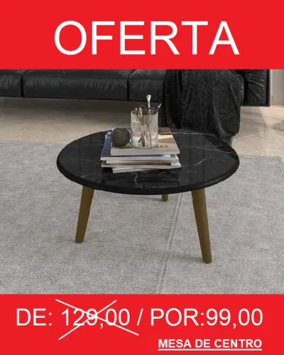 MESA DE CENTRO -PARA DECORAÇAO DA SUA SALA = ENTREGA GRATIS