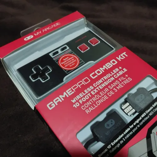 My arcade gamepad combo kit nes classic edition wii wii u