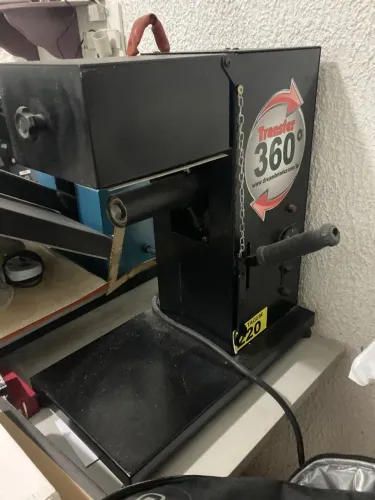 Prensa transfer 360° laser