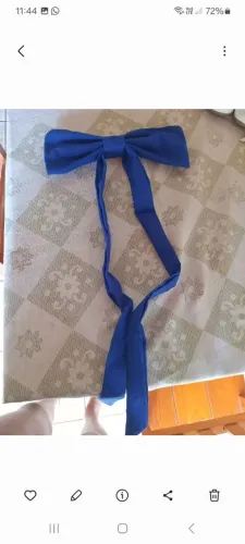2 laços para vestido infantil