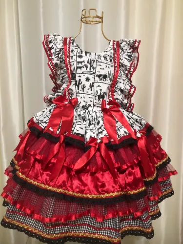 Vestido caipira
