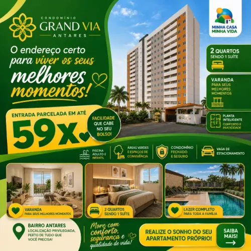 residencial Grand VIA| Prime Negócios Imobiliários