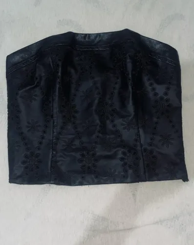 Cropped Preto Clubsoda - M - R$ 14,99