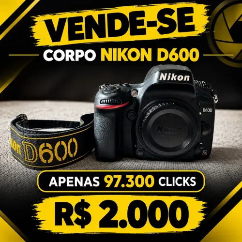 Corpo Nikon D600
