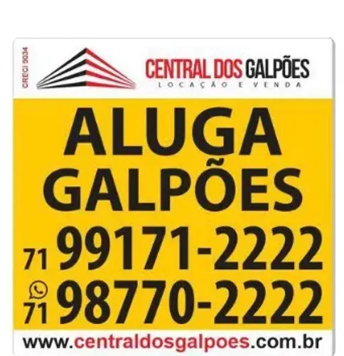 Galpão/Depósito/Armazém para aluguel possui 3650 metros quadrados em Aeroporto - Salvador