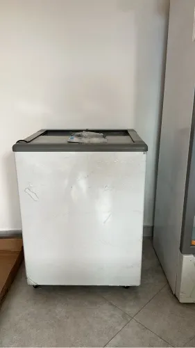 Freezer picolé congelador tampa de vidro 142L 110