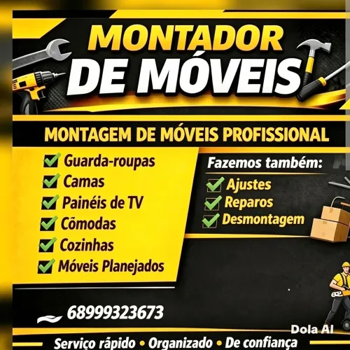 Montador de móveis !