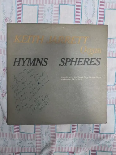Lp Keith Jarrett Organ - Hymns Spheres
