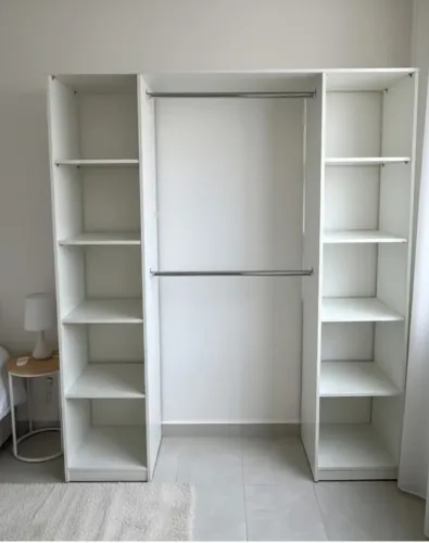 Closet vazado de 2 torres