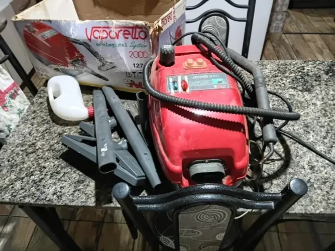 Limpador a Vapor Vaporetto Polti 2000 127V com Acessórios