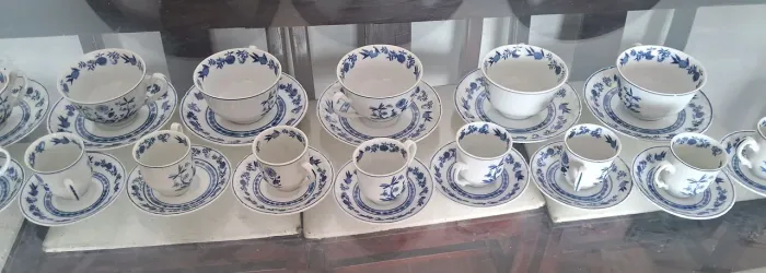 Chicaras de cha e café da galeria lermirttage