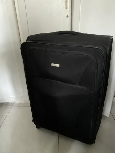 Mala Samsonite - Grande Preta com Rodinhas