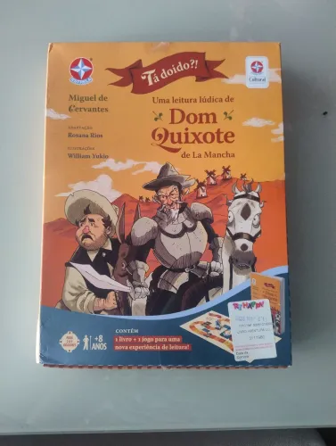 Jogo de tabuleiro "uma leitura lúdica de Dom Quixote"