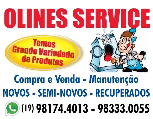 Olines service vendas e conserto de Maquinas de lavar e Micro ondas