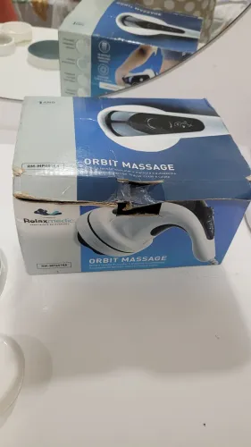 Massageador orbit com cabeças intercambiaveis