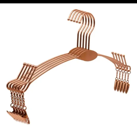 Kit 10 Cabides p Langerie Rose Gold