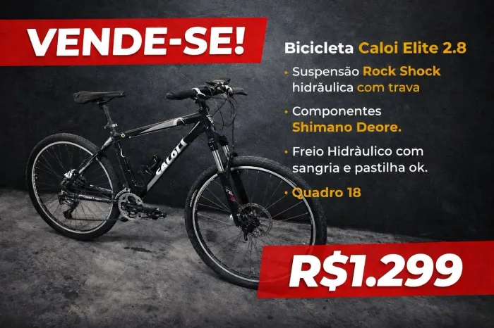 Bicicleta Caloi Elite