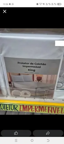 Protetor impermeável para colchão 
