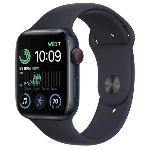Apple Watch SE 2ª geração GPS+Celular - 44mm - Novo